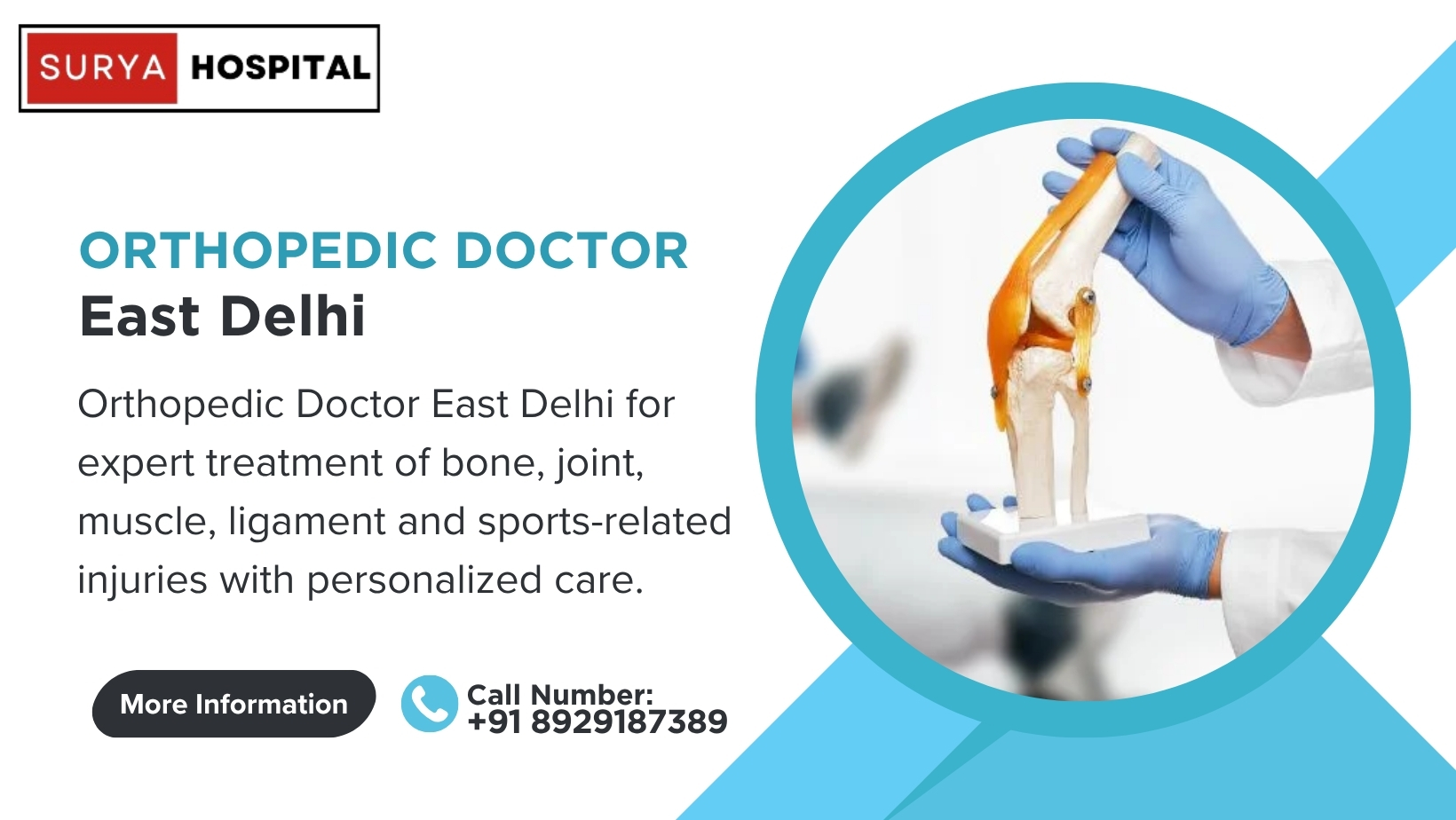 Orthopedic Doctor East Delhi for Bone & Joint Care